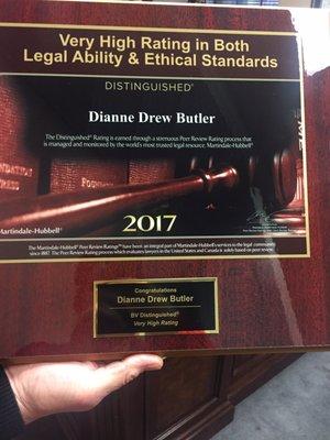 Distinguished family law attorney