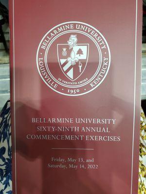 Graduation Day!! Congrats Bellarmine Grads!