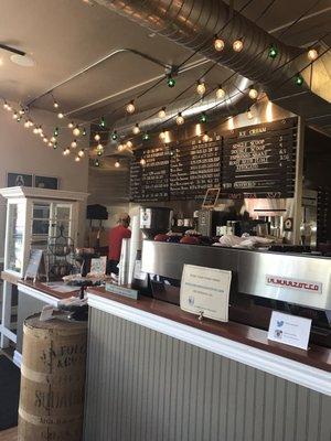 Interior of Barracuda coffee in Richland.