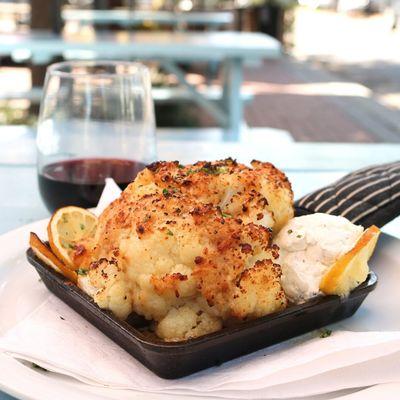 Parmesan Crusted Cauliflower