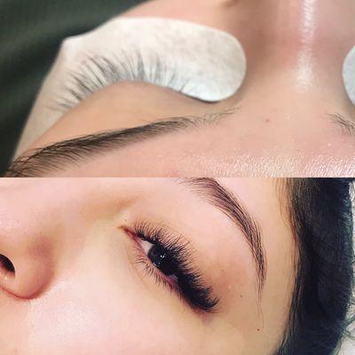 Lashes done by Geloria.