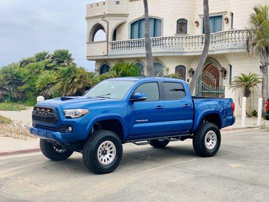 Blue Tacoma California