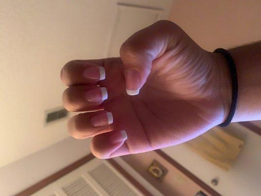 French gel manicure