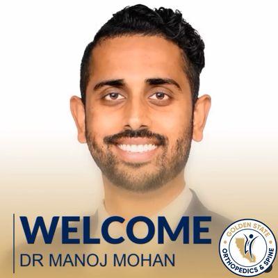 Dr. Monaj Mohan, Interventional Spine Physiatrist at Golden State Orthopedics & Spine.