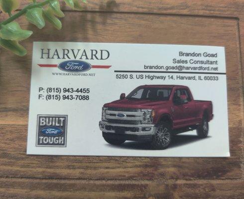 Harvard Ford LLC