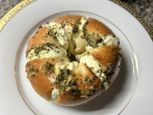 Brooklyn Bagels Garlic Butter Stuffed Bagel (Available Weekends Only)