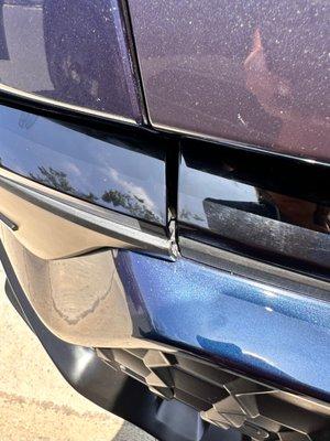 Gaps in body work