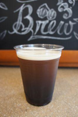 House made, cold brew iced coffee on nitro tap!!