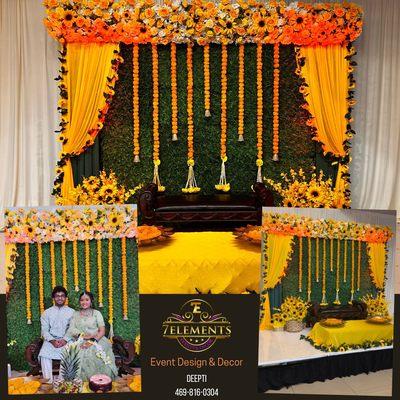 Haldi Event Wedding