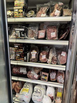 Good selection of "rarer" meats