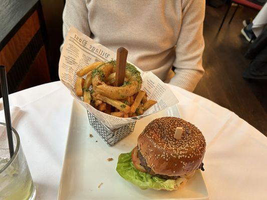 Filet mignon Cheddar Cheeseburger