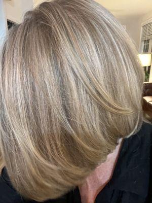 The highlights balanced with lowlights and natural tones were exactly what I wanted!