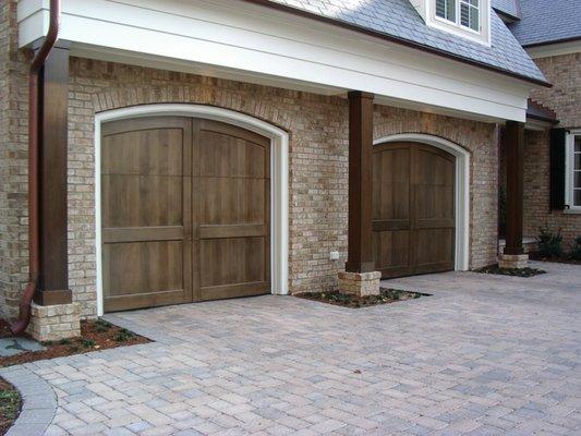 Custom wood doors