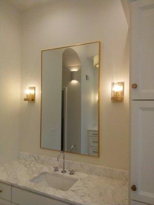 Bathroom sconces