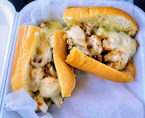 Chicken Philly - wasn't a fan