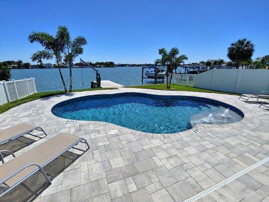 Oasis-Style Residential Pool