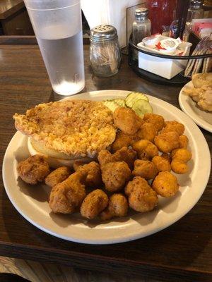 Bpt with breaded cauliflower