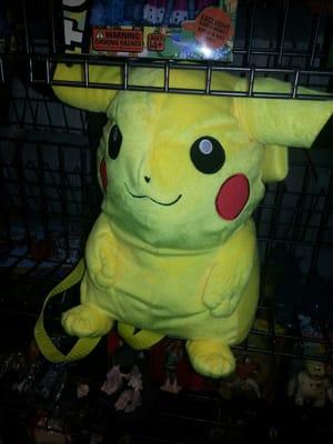 Pikachu backpack!