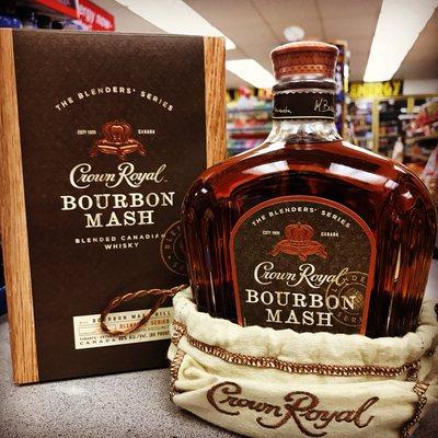 @CrownRoyal Bourbon Mash is now Available at Kings Liquor