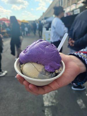 Ube Malted Crunch and Japanese Neopolitan