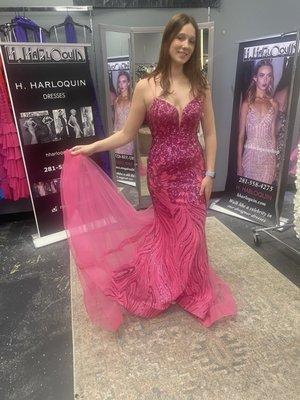 Prom dress never too early to shop get ur size and selection and be exclusive at our shop and at ur school!