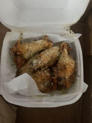 Garlic 5 Piece Wings