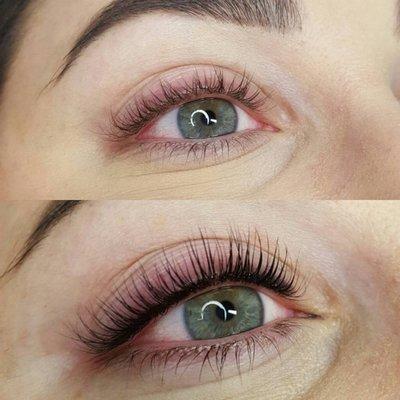 Lash Lifting and tinting