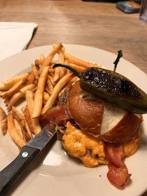 Jalapeño burger