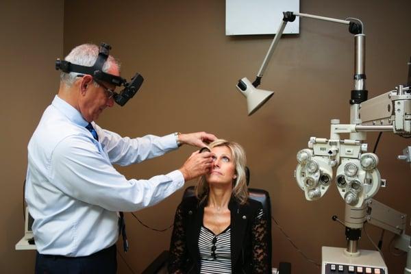 Our doctors perform thorough exams before surgery to match your unique eyes to a custom tailored surgical plan.