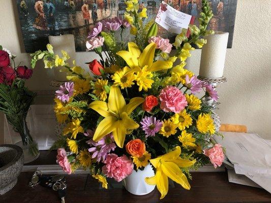 Floral Arrangement from The Farmer's Wife