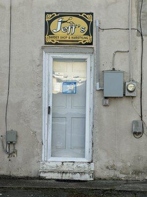 Side entrance, Chesnee, S.C.