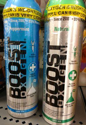 Boost Oxygen in a can - Peppermint Oxygen?