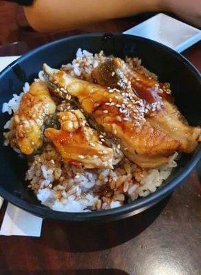 Eel with rice