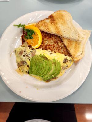 Veggie omelet