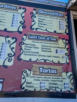 We love their lunch tacos (pastor, beef fajita and chicharone)!