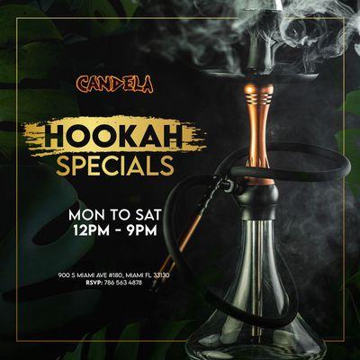 All day hookah bar , free complementary drink when buy hookah!!!!!