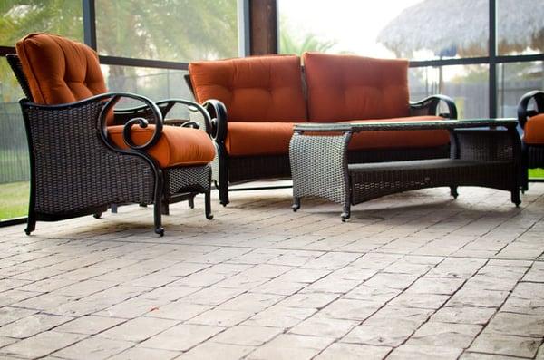 Gorgeous custom patio furniture