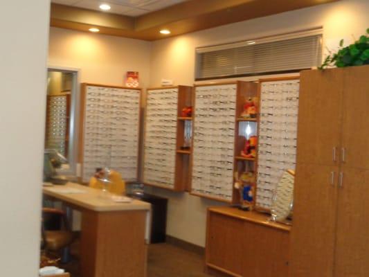 Eyeglasses and Sunglasses Display