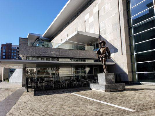 In Front of Raleigh Convention Center