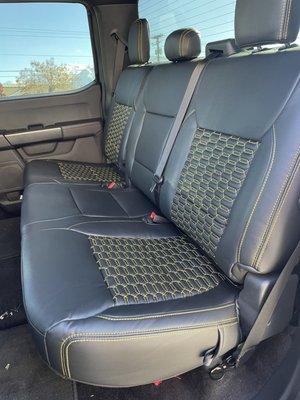 F150 custom leather