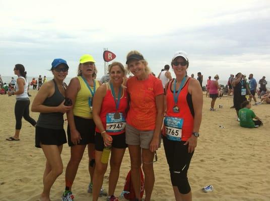 Rock and roll 1/2 marathon Virginia Beach