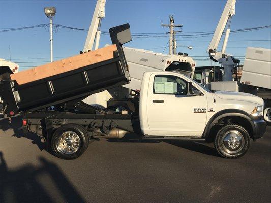 2015 Dodge 5500 4x4 Diesel Mason Dump