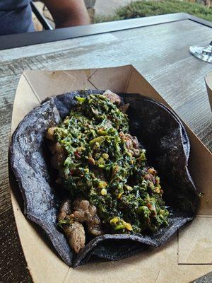 Chimichurri Ribeye Steak Taco