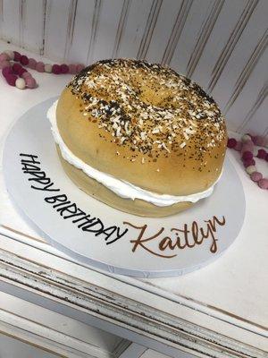 Everything Bagel, Birthday cake!