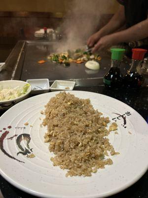 Hibachi fried rice