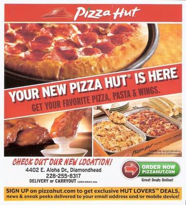 New Pizza Hut in Diamondhead, MS. 2March2012