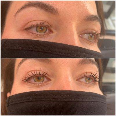 Lash lift + Tint