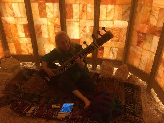 Sitar serenade sound healing