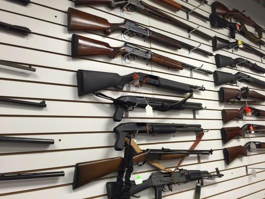 Great selection of used and new firearms