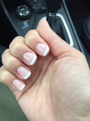 French gel manicure